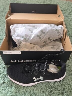 Men's Under Armour Black And White Turf Shoes